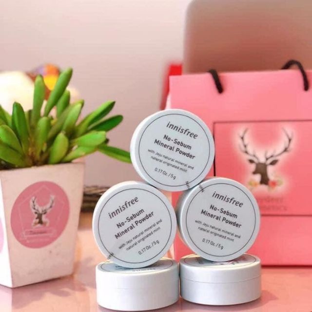 Phấn phủ Innisfree No Sebum Moisture Powder