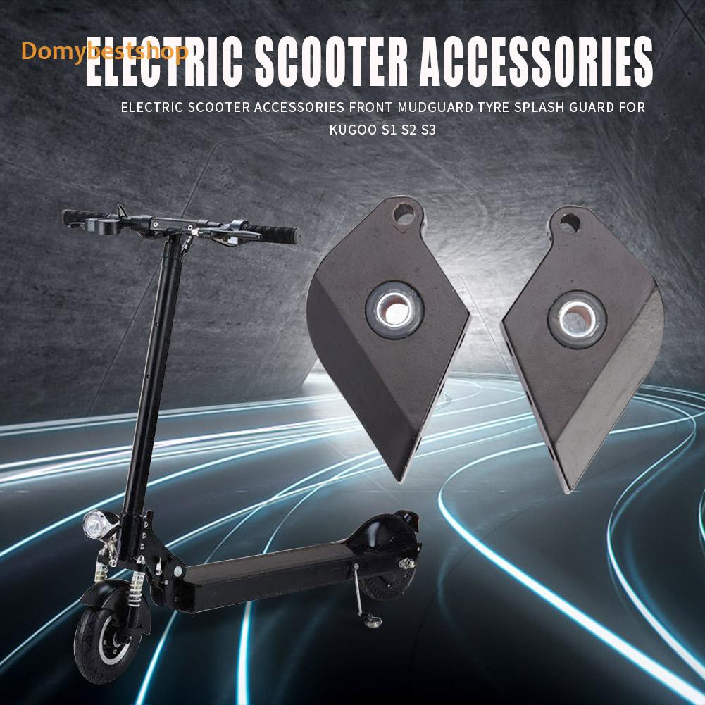 Set 2 Tấm Lót Xe Scooter Điện Kugoo S1 S2 S3 Bằng Sắt Gấp Gọn Tiện Dụng