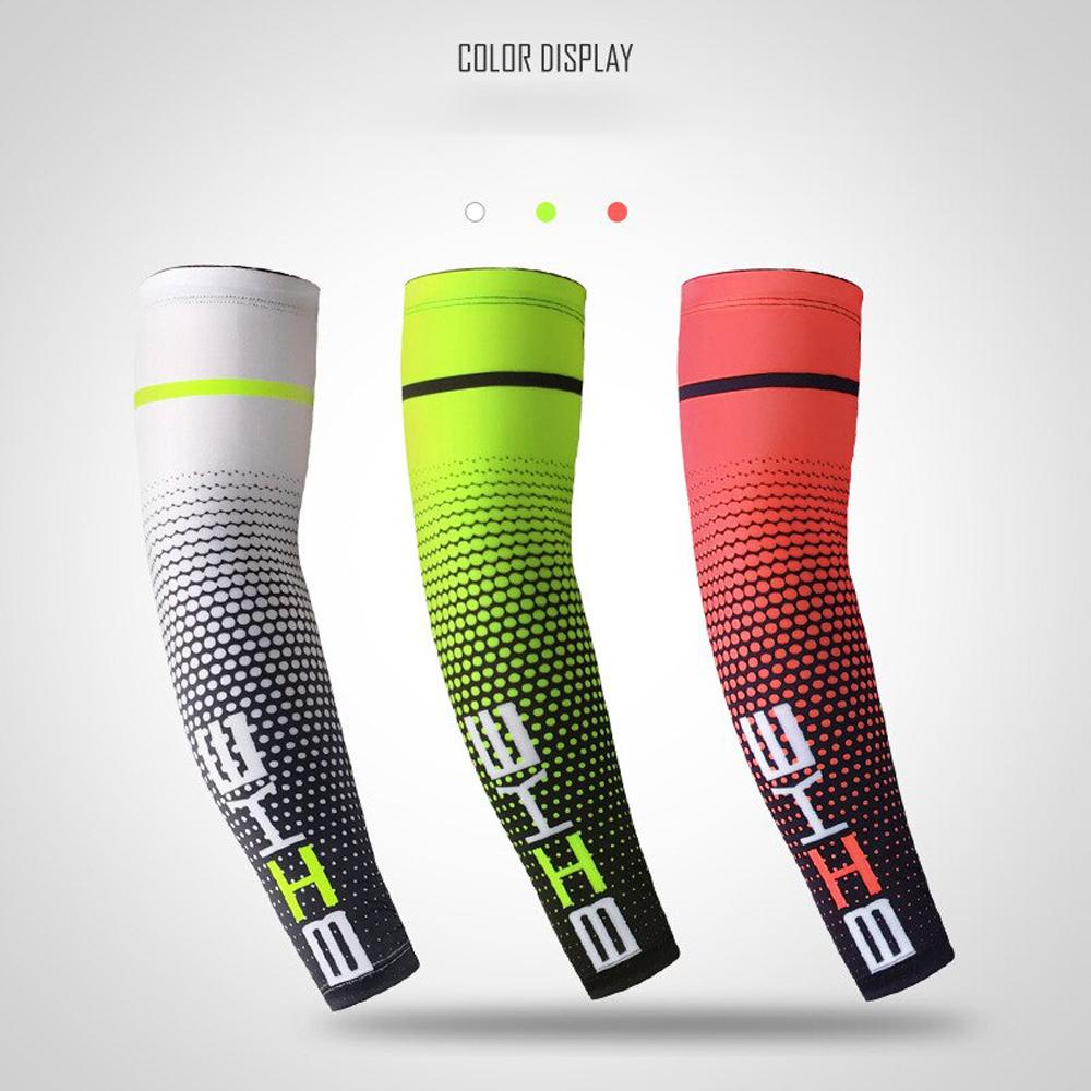 Ống Tay Áo Bằng Polyester Màu Đen Chống Tia UV Cho Nam Và Nữ