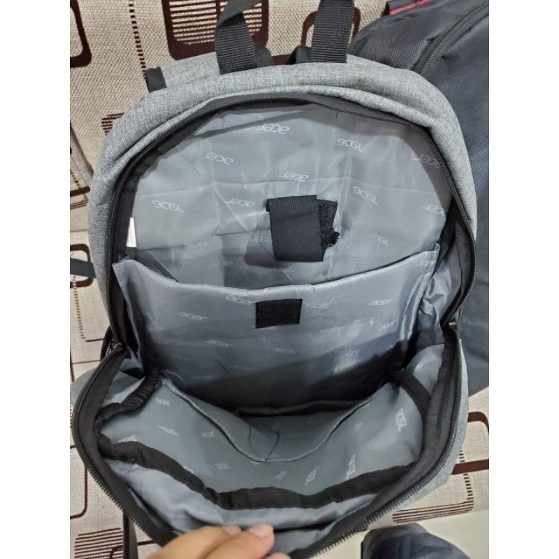 Balo laptop Hp Acer Asus Lenovo to vải dầy nhiều ngăn tiện dụng