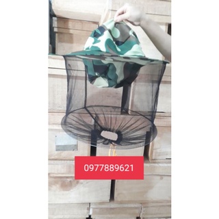 Mũ bảo hộ chống ong đốt 2 lớp