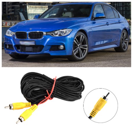 Dây cáp Video AV 6m đến đầu đực RCA cho camera cam lùi de xe hơi ô tô cho Toyota Vios Innova Hyundai Accent | BigBuy360 - bigbuy360.vn