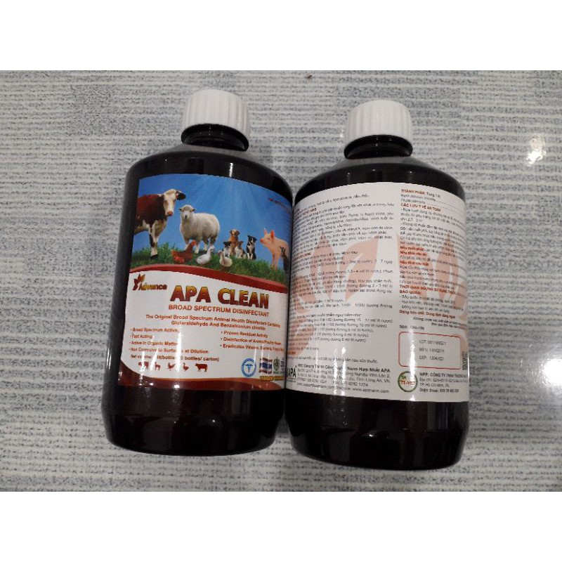 Sát trùng chuồng trại Allcid 500ml, Allcid lít, APA Cleatn