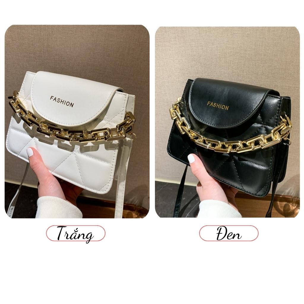 Túi xách nữ đeo chéo kẹp nách đeo vai thời trang cá tính giá rẻ dây xích to NAMI NM45