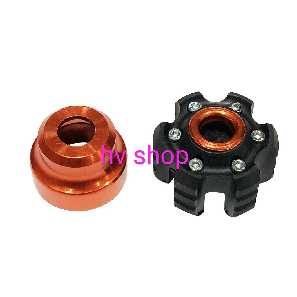 gu chong do xe may hv shop bộ 2 gù chống đổ trước moto HV 7 cao cấp ( 1 cặp )