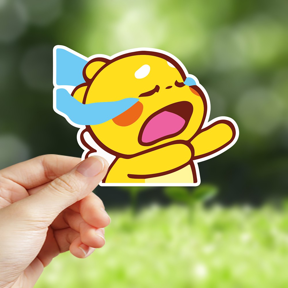 Bộ 24 hình dán Tem rồng con siêu cute, Chủ đề Tình Yêu được cắt sẳn bằng máy chống nước dùng trang trí