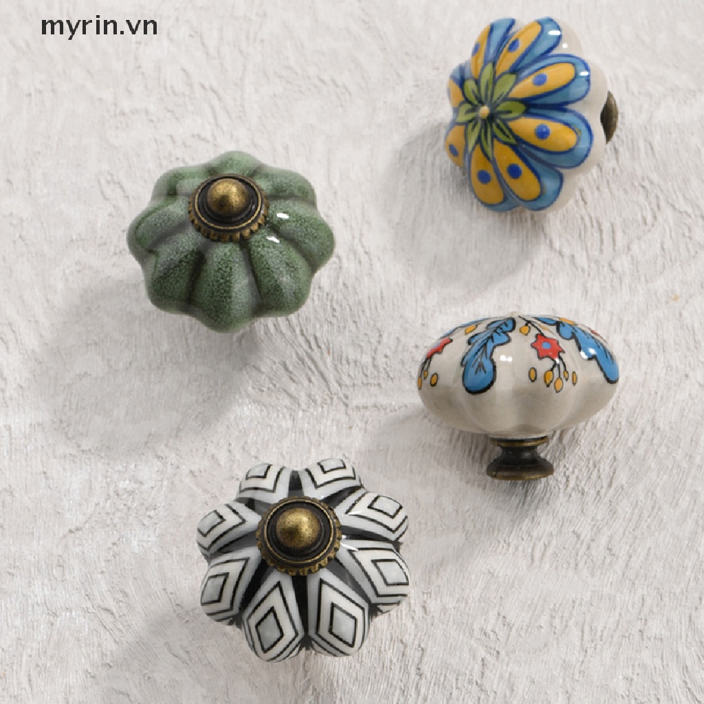 Tay Nắm Cửa Gốm Cổ Điển Cho Ngăn Kéo / Tủ Quần Áo / Tủ Quần Áo