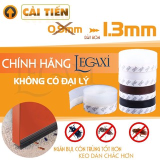 2 Mét Ron Chân Cửa Cao Su Cải Tiến Dán Chống Bụi Côn Trùng 25 35 45 60 110mm Legaxi