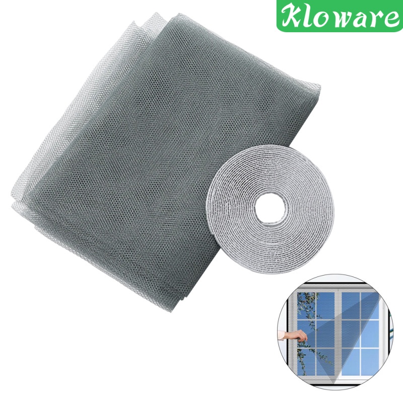 [Kloware] Rèm Lưới Chống Muỗi Cho Cửa Sổ Kích Thước Rộng Sử Dụng DIY