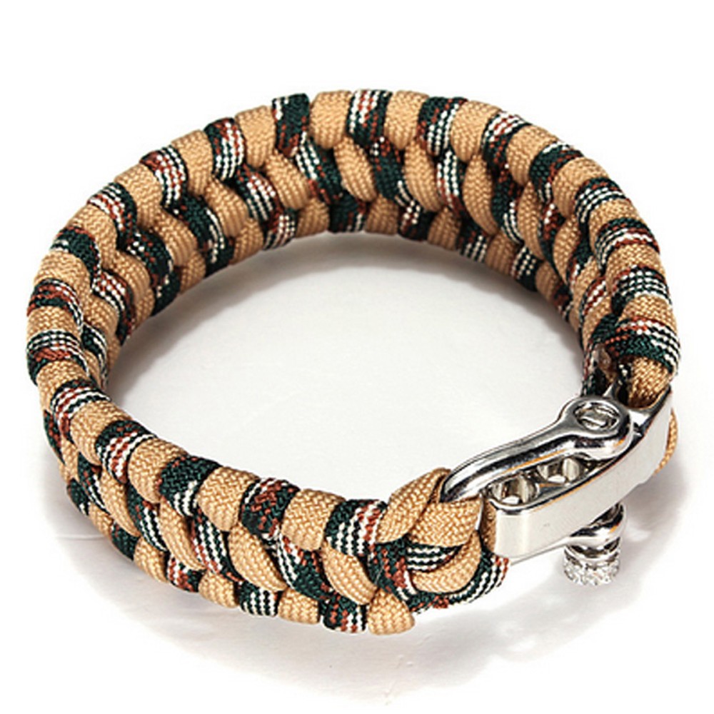 Vòng đeo tay paracod kiểu thắt bằng dây dù