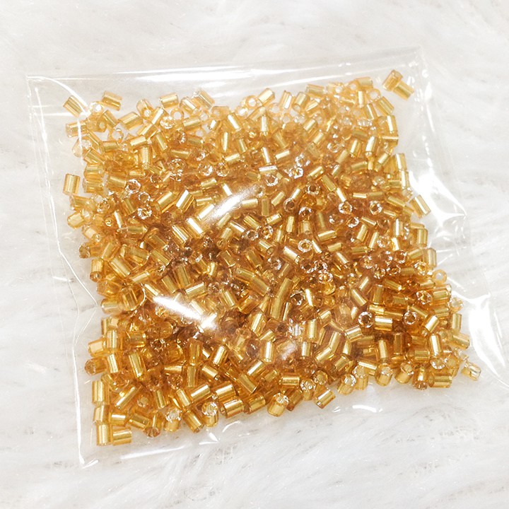 Hạt cườm gãy kết đính trang phục áo dài váy đầm