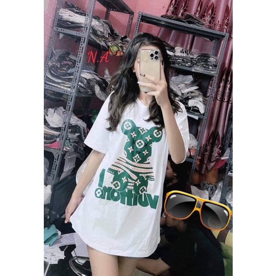 Áo phông cừu và gấu xanh CH11