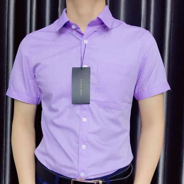 Sơ mi nam cộc tay