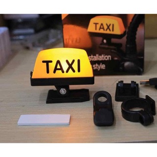 Đèn taxi gắn xe máy