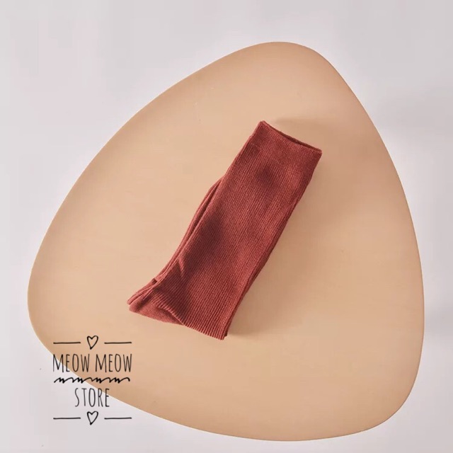 Tất, Vớ Trơn Nữ Cổ Cao Nhiều Màu