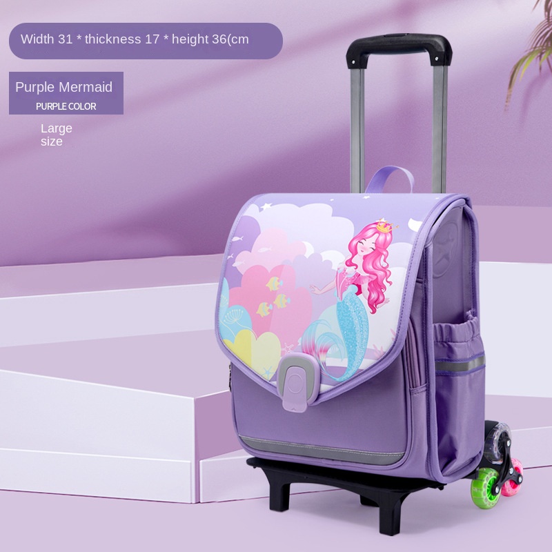 Cặp đi học có thanh kéo thời trang 2022 cho bé