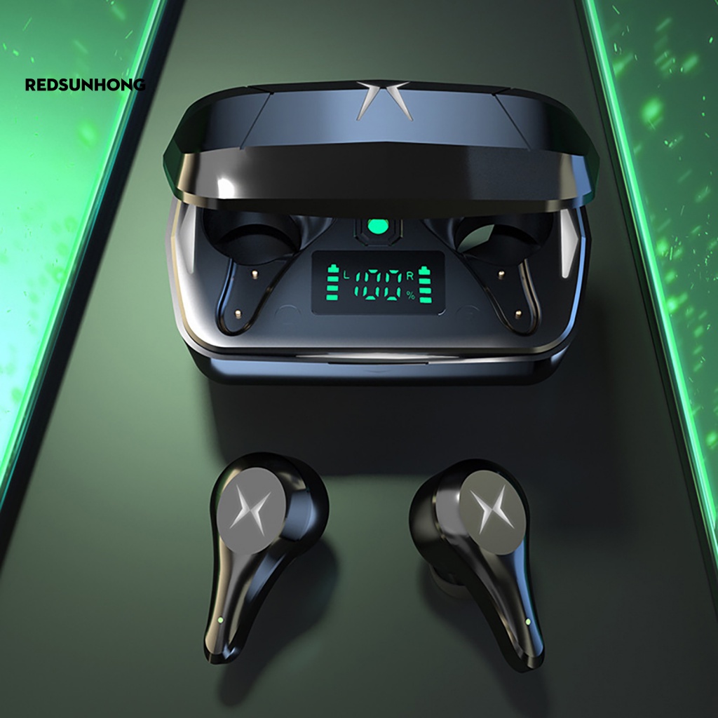 [RSH.z] Tai Nghe Bluetooth Thông Dụng Điều Khiển Cảm Ứng Thời Gian Chờ Lâu Dùng Khi Chạy Bộ