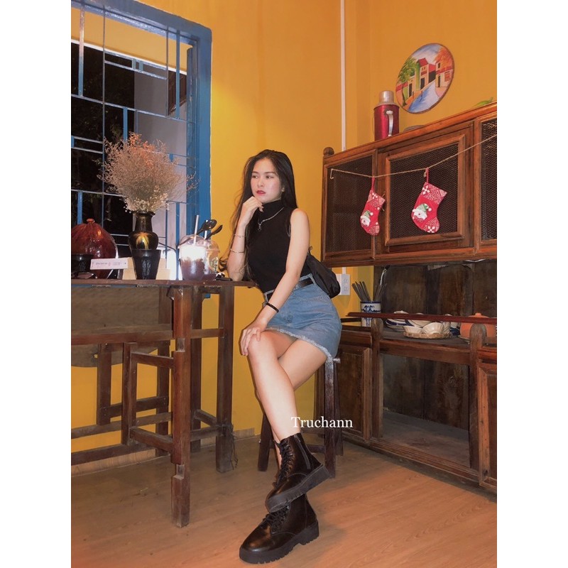 GIÀY BOOTS / BỐT DÂY KÉO KÈM ẢNH THẬT SHOP CHỤP | BigBuy360 - bigbuy360.vn