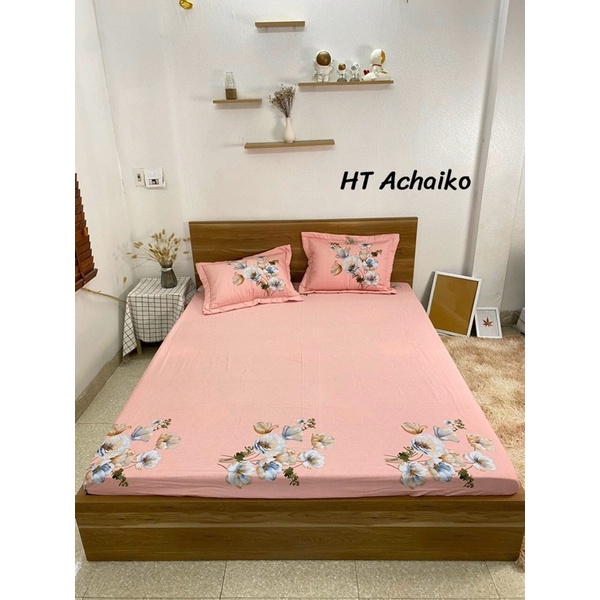 sét ga gối cotton hàn siêu thoáng mát dày dặn