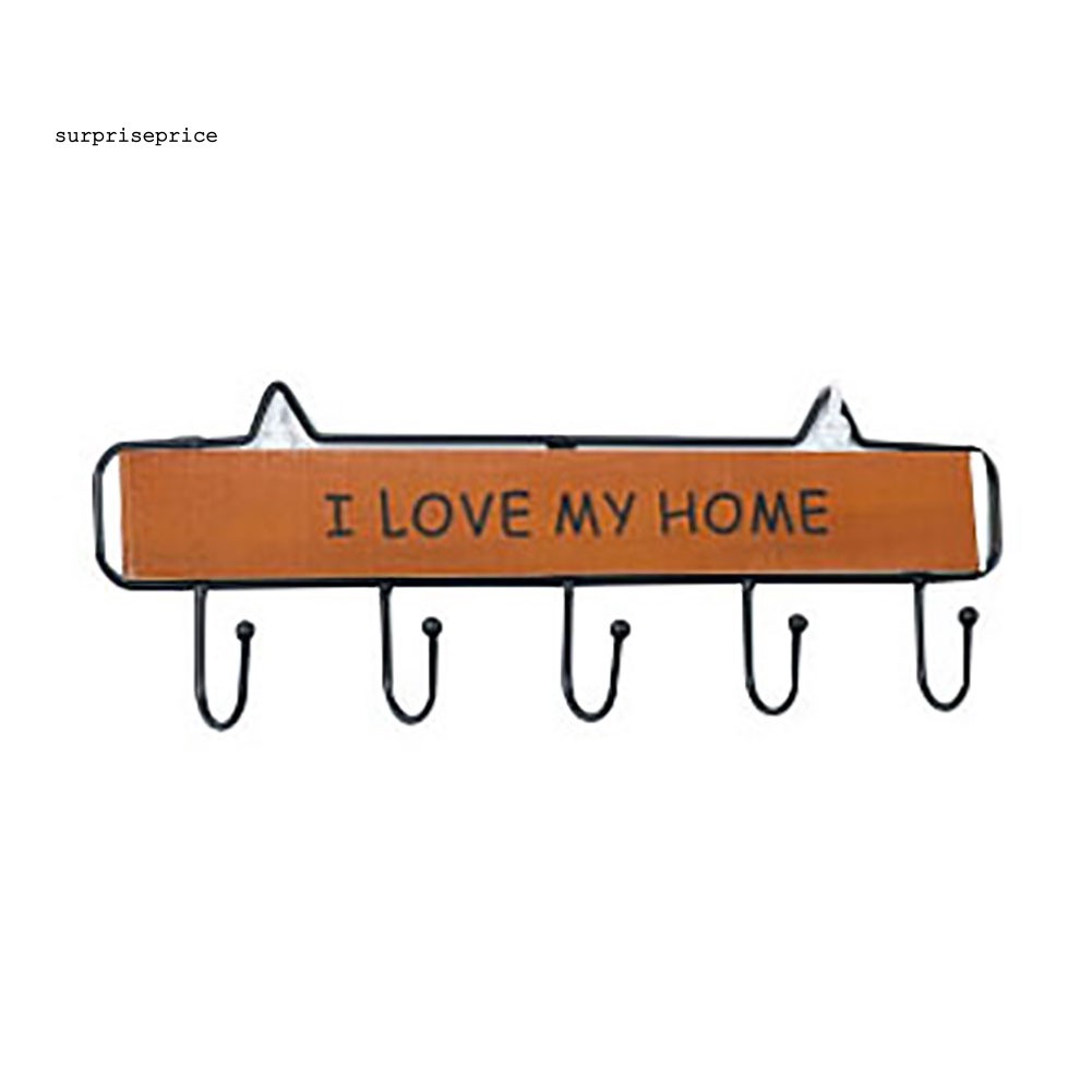 Móc treo tường chữ I Love My Home MY