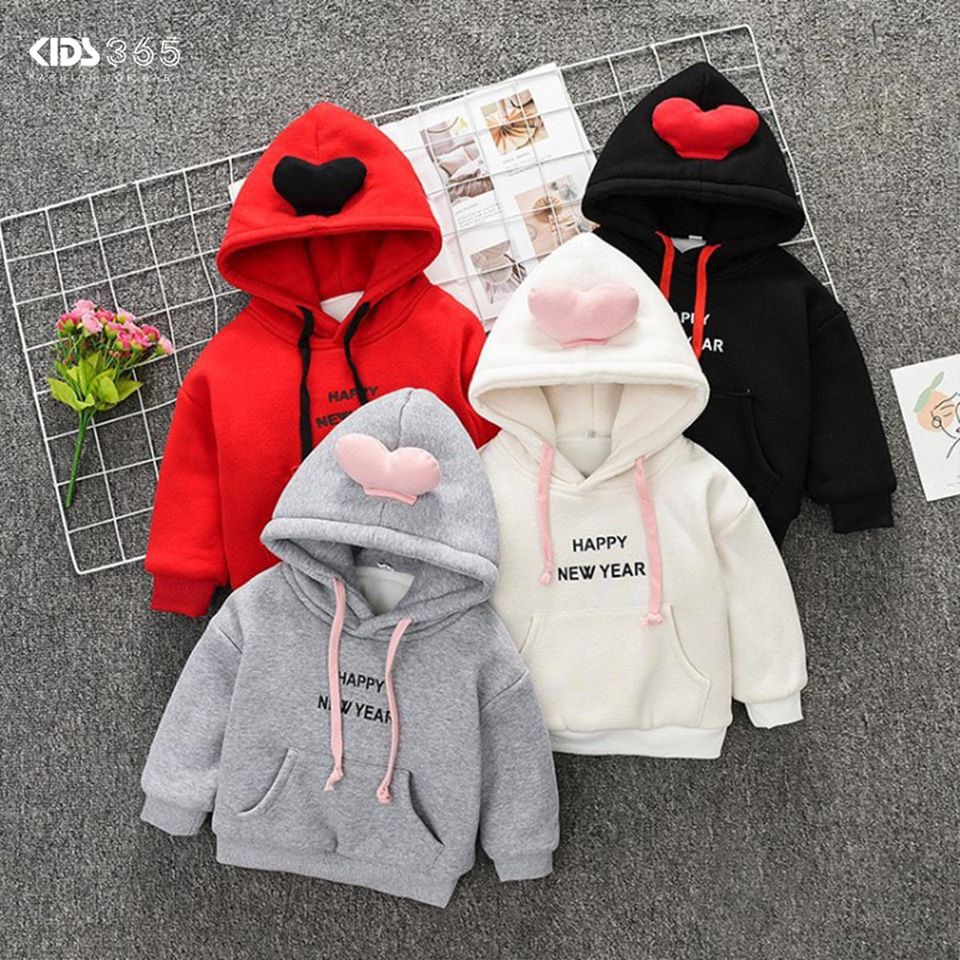 Áo Nỉ Hoodie Áo Khoác Mùa Đông Skids Cho Bé Trai Và Bé Gái Từ 10 Kg Đến 26 Kg | BigBuy360 - bigbuy360.vn