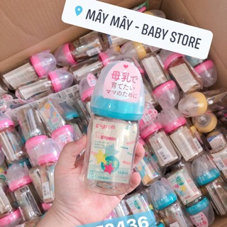 Bình sữa pigeon cổ rộng nhật bản 160ml / 240ml