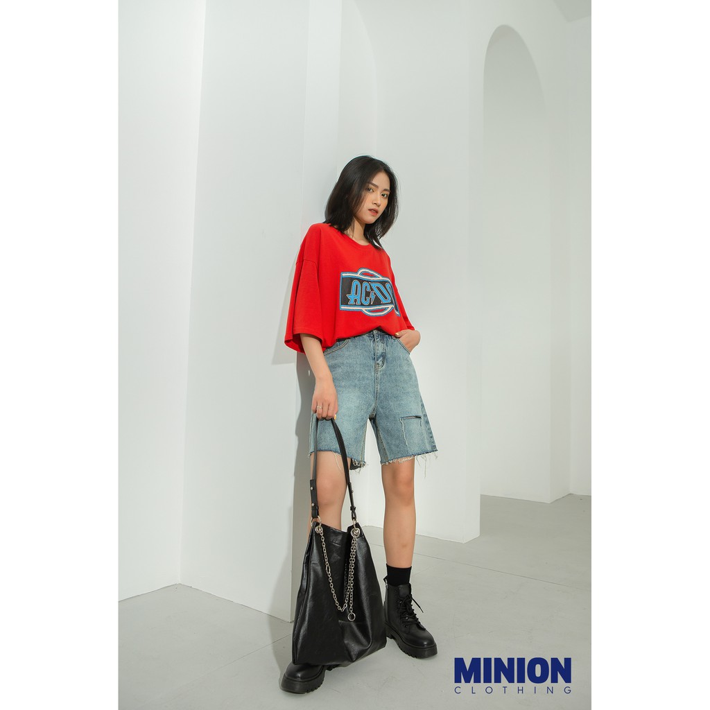 Giày boots cổ cao nữ Minion Clothing đế độn 4cm kéo khoá Ulzzang Streetwear chất da PU đi êm chân G2401 | BigBuy360 - bigbuy360.vn