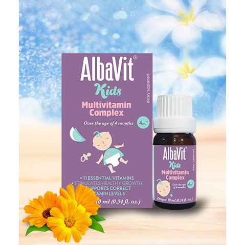 Vitamin tổng hợp dạng nhỏ giọt Albavit Albavit Kids Mutivitamin Complex