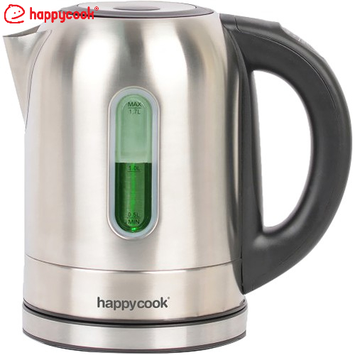 [Mã BMBAU50 giảm 7% đơn 99K] Bình Đun Siêu Tốc Inox Điện Tử Happy Cook HEK-171SD (1.7L)