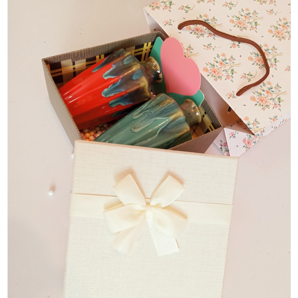 Quà tặng thất tịch, hộp quà tặng gốm cổ âm dương vô cùng ý nghĩa dành cho các chàng trai cô gái,quà tặng nhân dịp