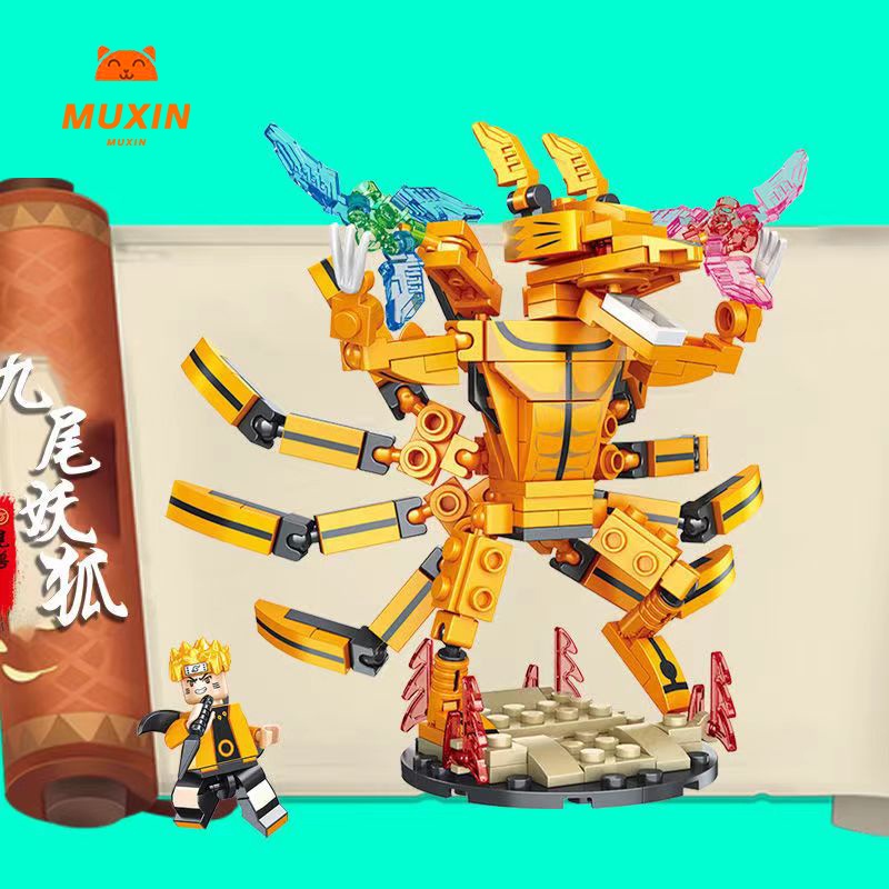 Tương thích với Bộ mô hình nhân vật trong phim LEGO Naruto