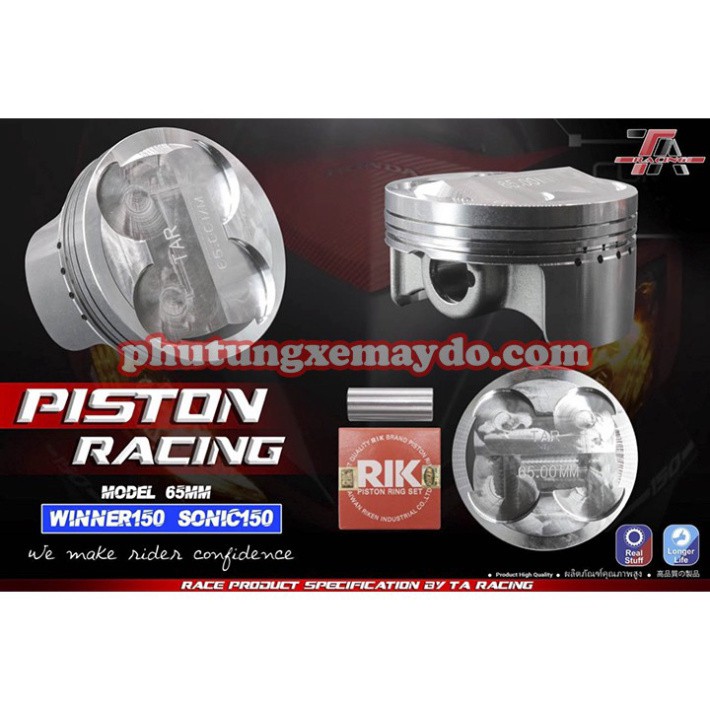 PISTON 65 MM CHO WINNER SONIC TARACING [BAO ĐỔI TRẢ NẾU HÀNG LỔI]
