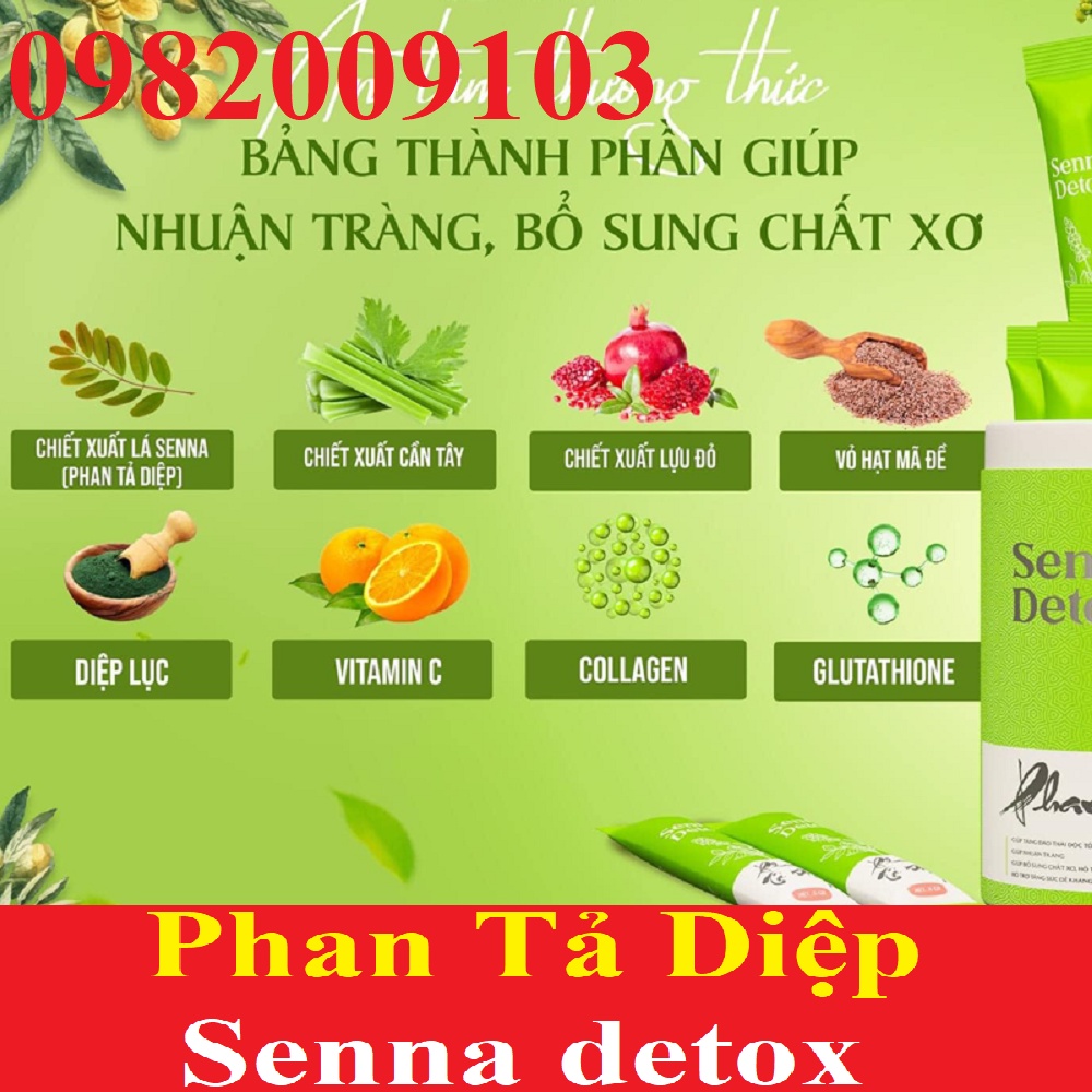 [CAM KẾT CHÍNH HÃNG] Phan tả diệp senna detox dr lacir 30gói drlacir