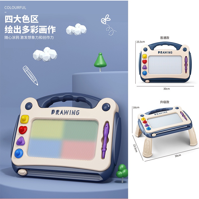 Bảng Viết Tự Xóa Thông Minh 💝Freeship💝 Bảng Tự Xóa Có Chân, Dụng Cụ Học Tập Giúp Bé Sáng Tạo