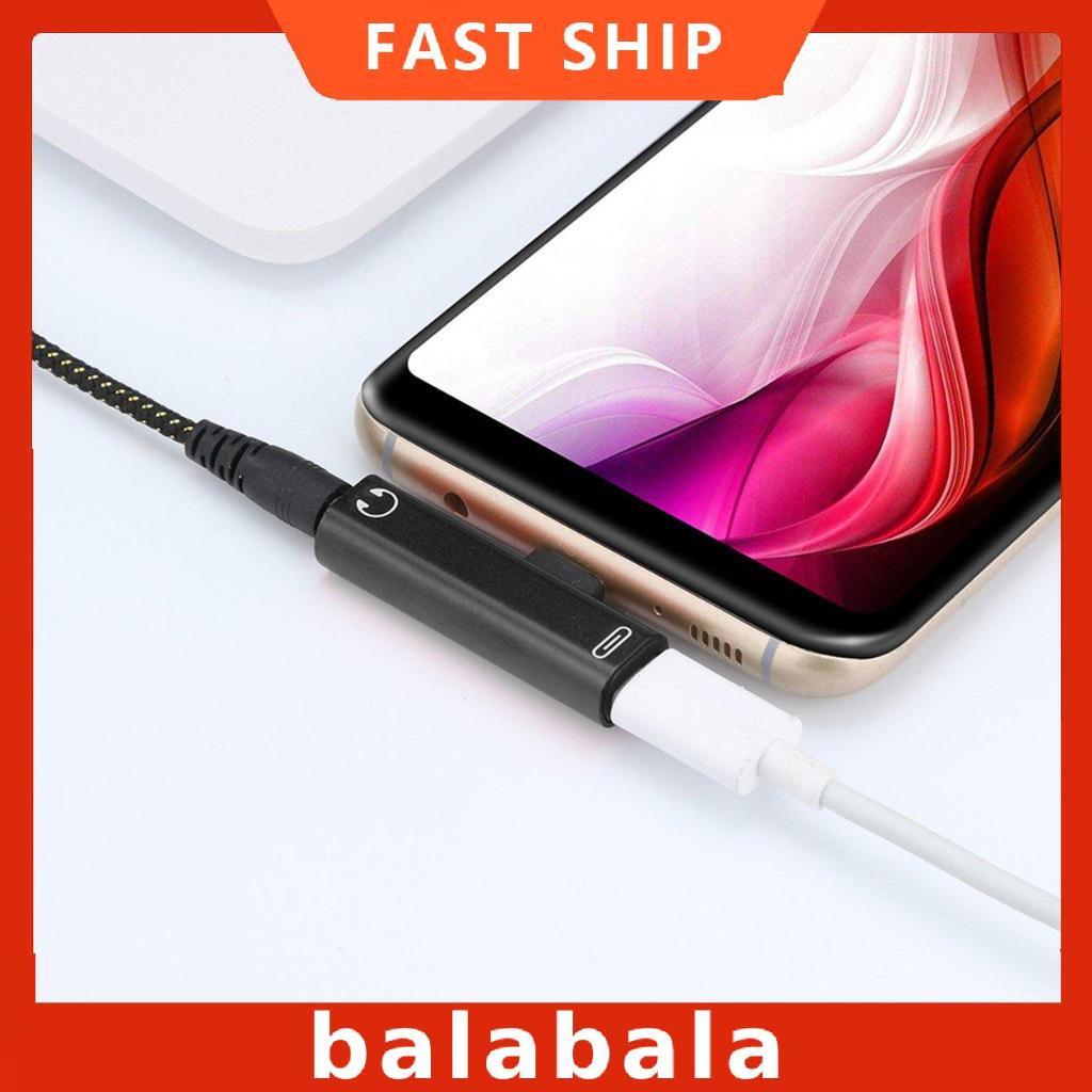 [BL]Type-c Headphone Adapter Type-c Cable Audio Adapter Charging Audio Combo