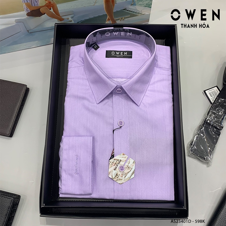 OWEN - Áo sơ mi dài tay Owen - Hàng mới về AS23401D