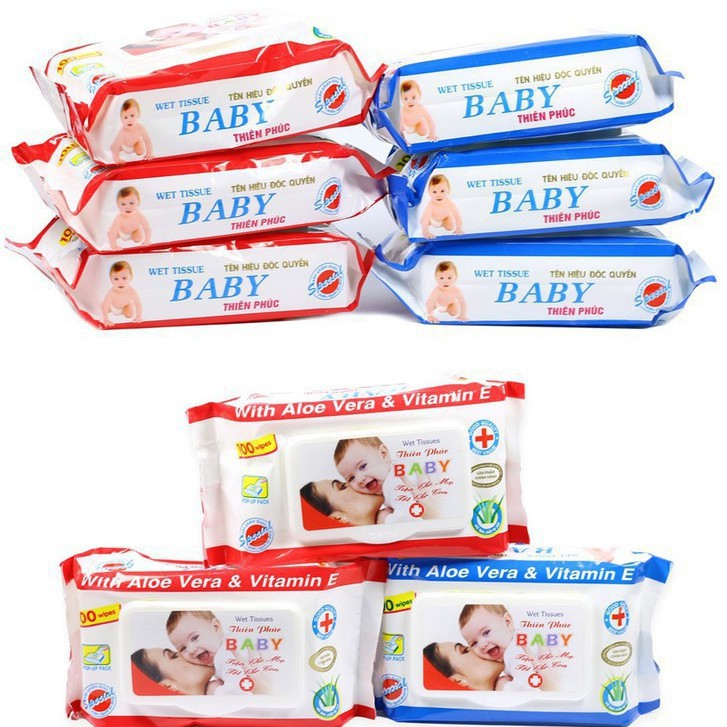 Khăn giấy ướt Thiên Phúc / Khăn giấy ướt Baby