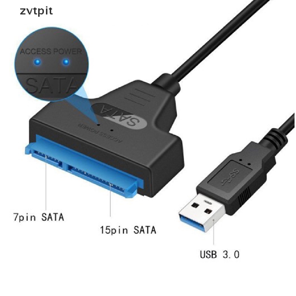 [ZVPT] USB 3.0 to SATA 2.5&quot; External Hard Disk Drive Adapter Reader For SSD HDD Cable DSF