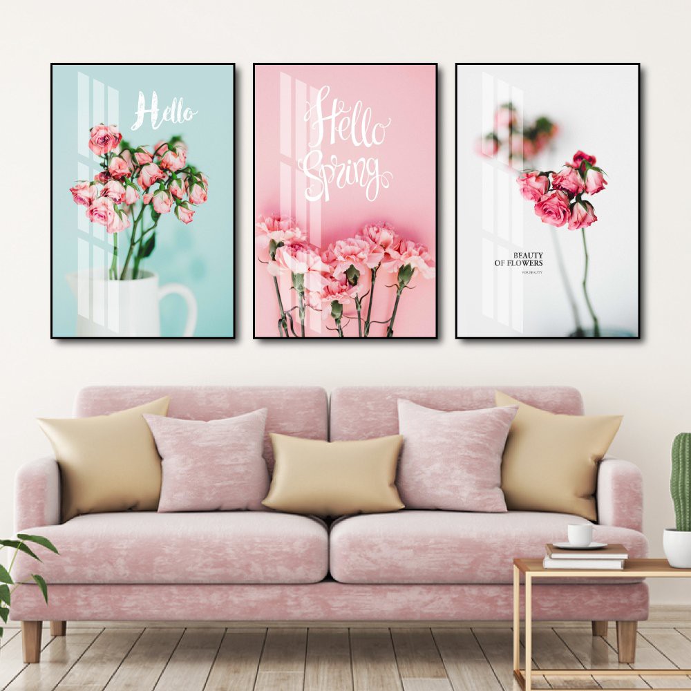 Tranh treo tường trang trí decor phòng khách, cầu thang chất liệu canvas, bảo hành 1 đổi 1 | Xưởng Tranh 3H | BigBuy360 - bigbuy360.vn