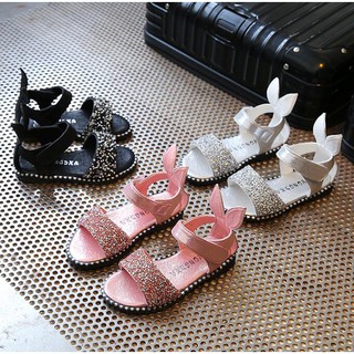 Giày sandal đế bằng cho bé gái size 21-36