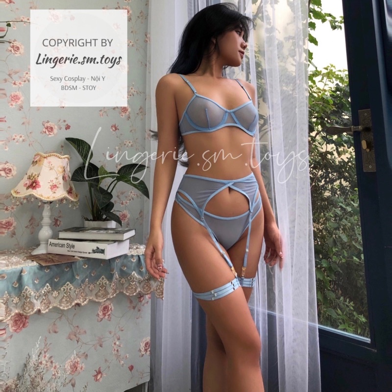 Z2160A Nội Y Voan Gợi Cảm - 3 Màu Đen / Đỏ / Xanh Quyến Rũ | BigBuy360 - bigbuy360.vn