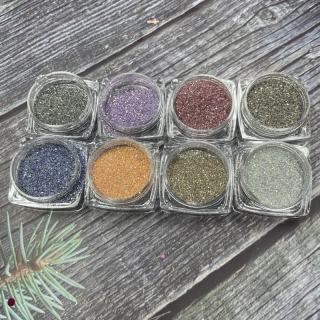 Sét nhũ rắc flash siêu sáng 8 hũ làm móng