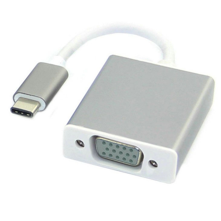 Cáp USB Type-C to VGA cho Macbook chuẩn USB 3.1 Type-C