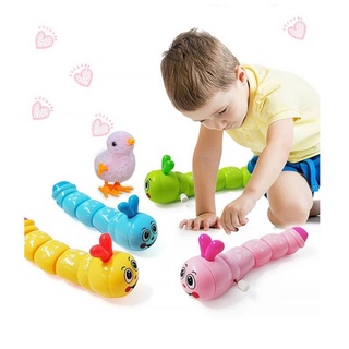 Đồ chơi con sâu chạy cót bé mê tít