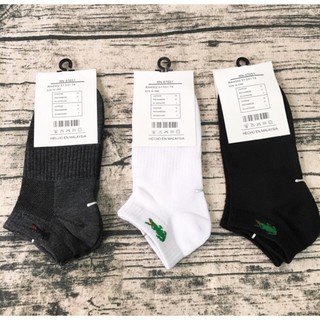 TẤT CỔ NGẮN LACOSTE