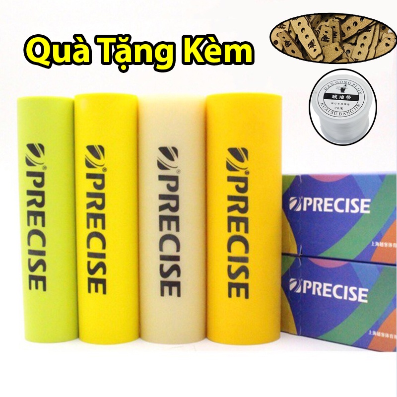 Cuộn 2M Thun Precise V3 Cắt Theo Yêu Cầu Tặng Kèm Da 3 Lỗ Và Dây Buộc