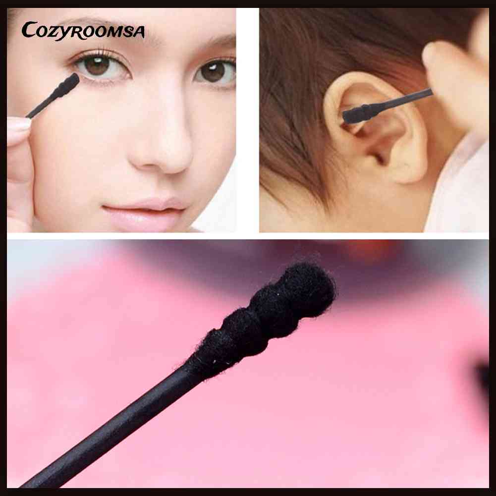 Tăm Bông Than Tre Hoạt Tính Dùng Một Lần Vệ Sinh Tai Mũi