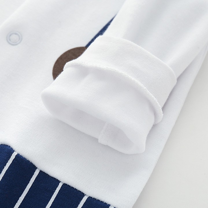 Body công tử Body dài tay Cotton cho bé trai bé gái Hàng Quảng châu xuất Nhật SL02