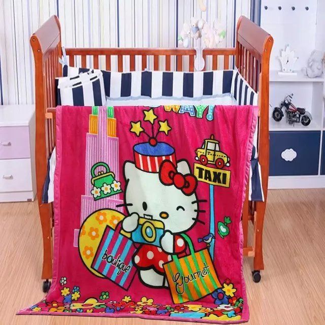 [1m x 1m4] Chăn Mền Bông Tuyết Nhung Mềm Mịn Cho Bé