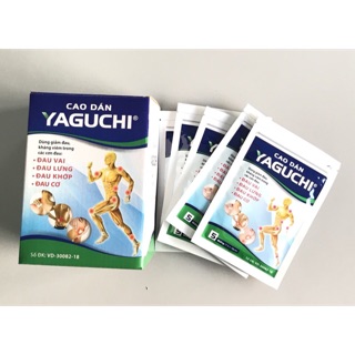 Cao dán thảo dược giảm đau yaguchi gói 5 miếng
